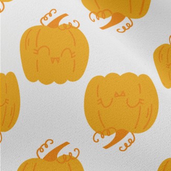 Cute Smiling Pumpkin Chiffon