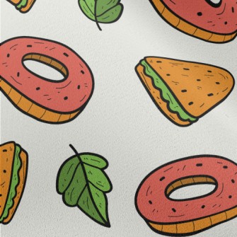 Sandwiches And Donuts Chiffon