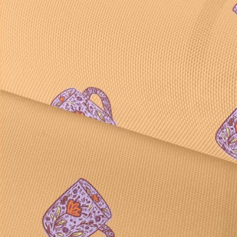 Flower Pattern Mug Waterproof Oxford