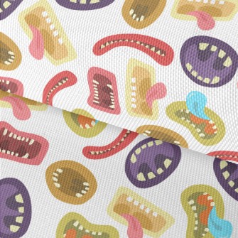 Colorful Monster Mouth Waterproof Oxford
