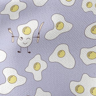 Funny Poached Eggs Waterproof Canvas