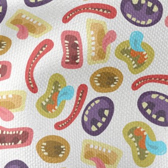 Colorful Monster Mouth Waterproof Canvas