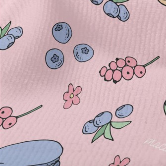 Macarons With Blueberries Terry