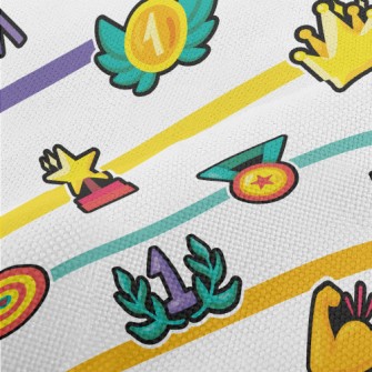 Cartoon Sports Trophy Performance Linen