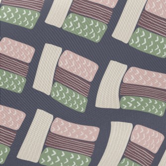 Hand Drawn Floral Pattern Twill