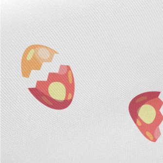Happy Easter Eggs Twill