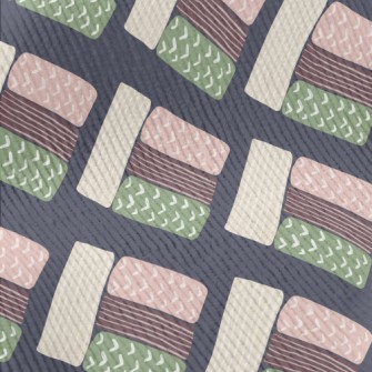 Hand Drawn Floral Pattern Standard Corduroy