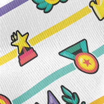 Cartoon Sports Trophy Standard Corduroy