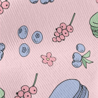 Macarons With Blueberries Standard Corduroy