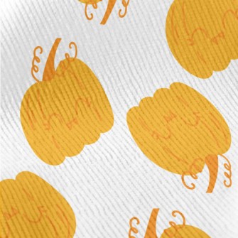 Cute Smiling Pumpkin Standard Corduroy