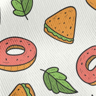 Sandwiches And Donuts Standard Corduroy