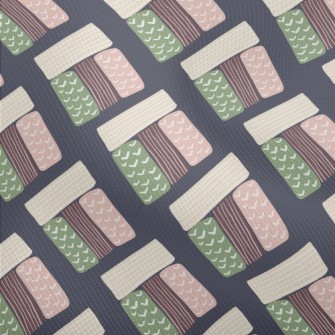 Hand Drawn Floral Pattern Dobby