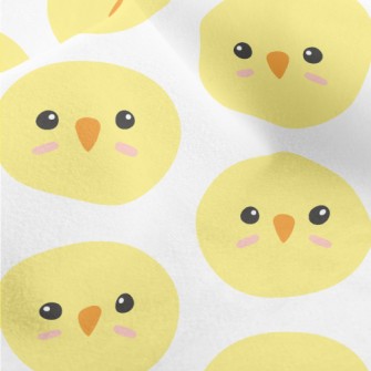 Cute Chicken Face Micro Fleece