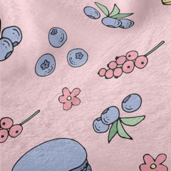 Macarons With Blueberries Minky