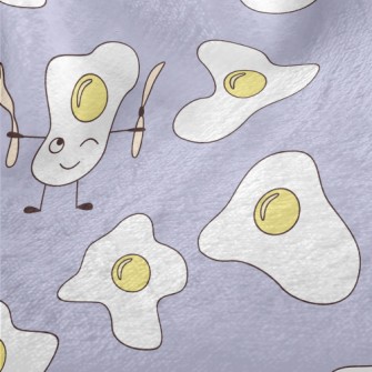 Funny Poached Eggs Minky