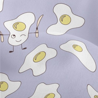 Funny Poached Eggs Lightweight Performance Linen