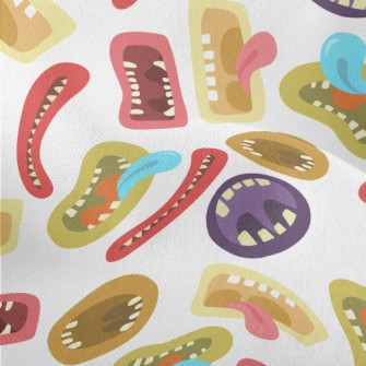 Colorful Monster Mouth Lightweight Performance Linen