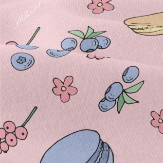 Macarons With Blueberries Modern Jersey