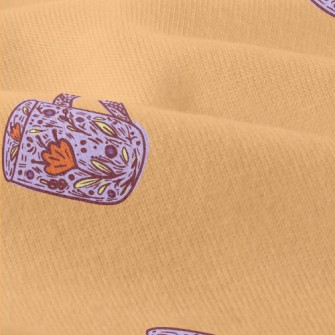 Flower Pattern Mug Modern Jersey