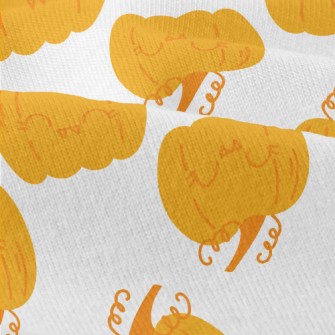 Cute Smiling Pumpkin Modern Jersey