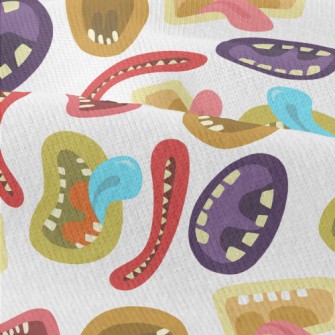 Colorful Monster Mouth Modern Jersey