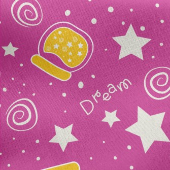 Magic Stars In Dreams Jersey Backed Fleece