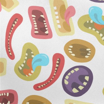 Colorful Monster Mouth Pongee