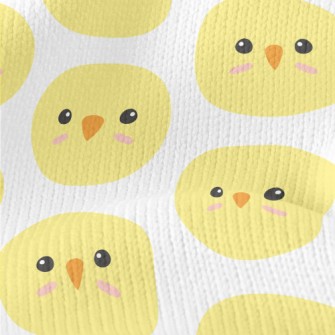 Cute Chicken Face Stretch Jersey