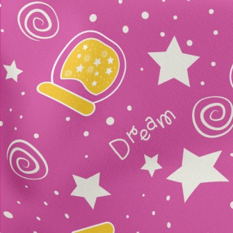 Magic Stars In Dreams Lightweight Cotton Poplin