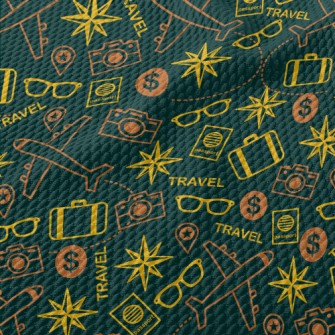 Around The World Tour Birdseye Piqué