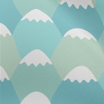Snow Mountain Top Chiffon