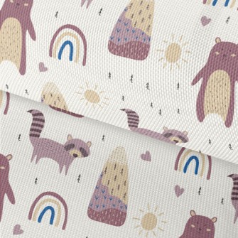 Harmless Forest Animals Waterproof Oxford