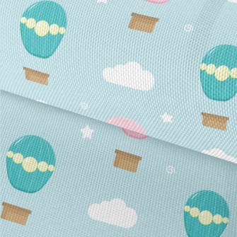 Pearl Decorated Hot Air Balloo Waterproof Oxford