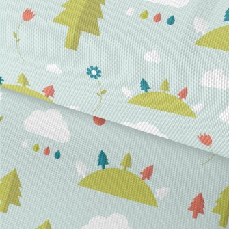 Hill Trees Waterproof Oxford