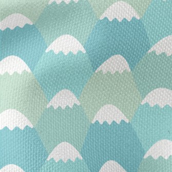 Snow Mountain Top Waterproof Canvas