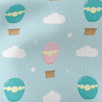 Pearl Decorated Hot Air Balloo Waterproof Canvas