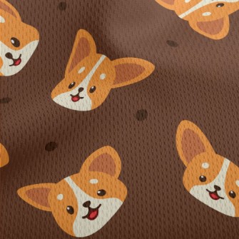 Innocent Corgi Athletic Mesh Flat Back