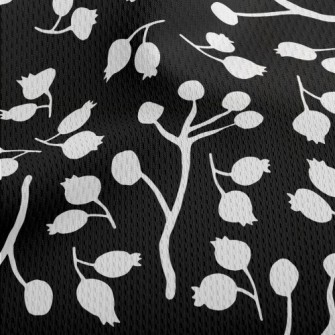 Small Lily Of The Valley Flowe Athletic Mesh Flat Back