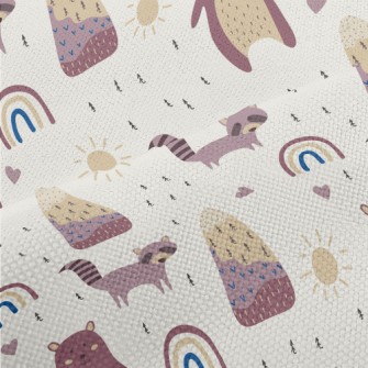 Harmless Forest Animals Performance Linen