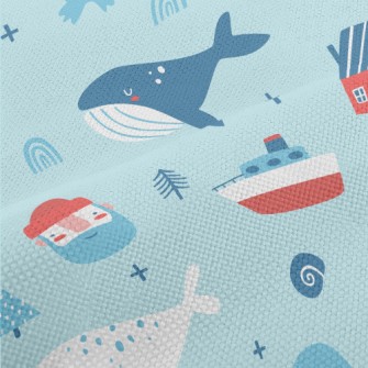 Ship Whale Captain Performance Linen