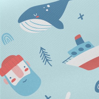 Ship Whale Captain Twill