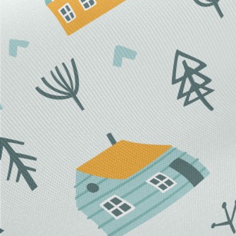 Lovely Forest Cottage Twill