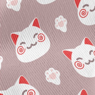 Full Of Luck Cat Standard Corduroy