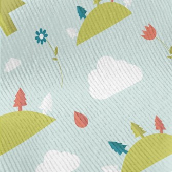 Hill Trees Standard Corduroy