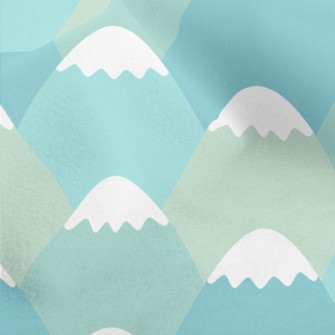 Snow Mountain Top Micro Fleece