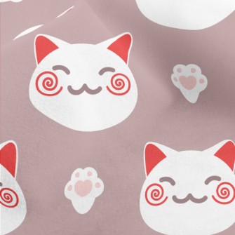 Full Of Luck Cat Micro Fleece