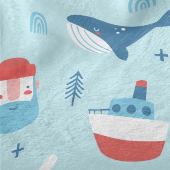 Ship Whale Captain Minky