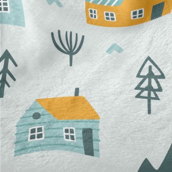 Lovely Forest Cottage Minky