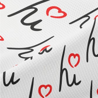 Cursive Love Hi Piqué