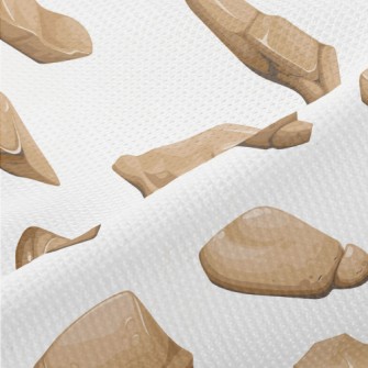 Strange Shaped Stones Piqué